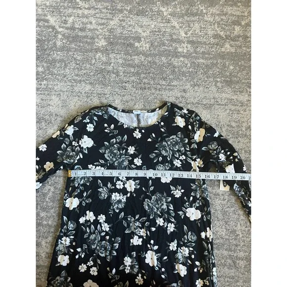Women’s Old Navy Long Sleeve Dress Size S Regular Floral Q9 - Picture 2 of 7
